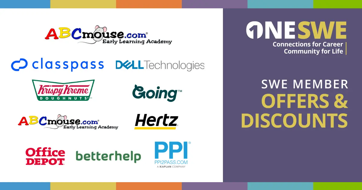 Making the Most of Your SWE Membership: Member Offers and Discounts